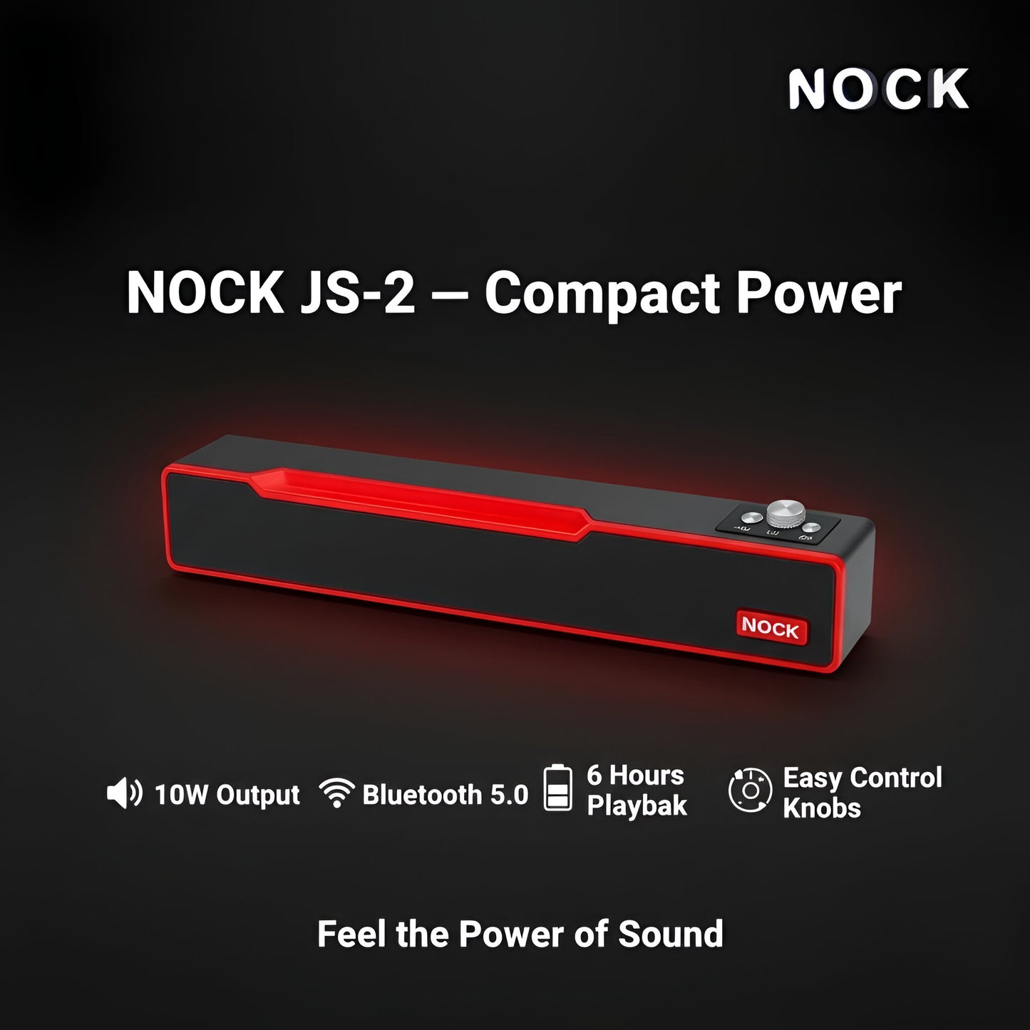 NOCK JS-2 10W Bluetooth Speaker